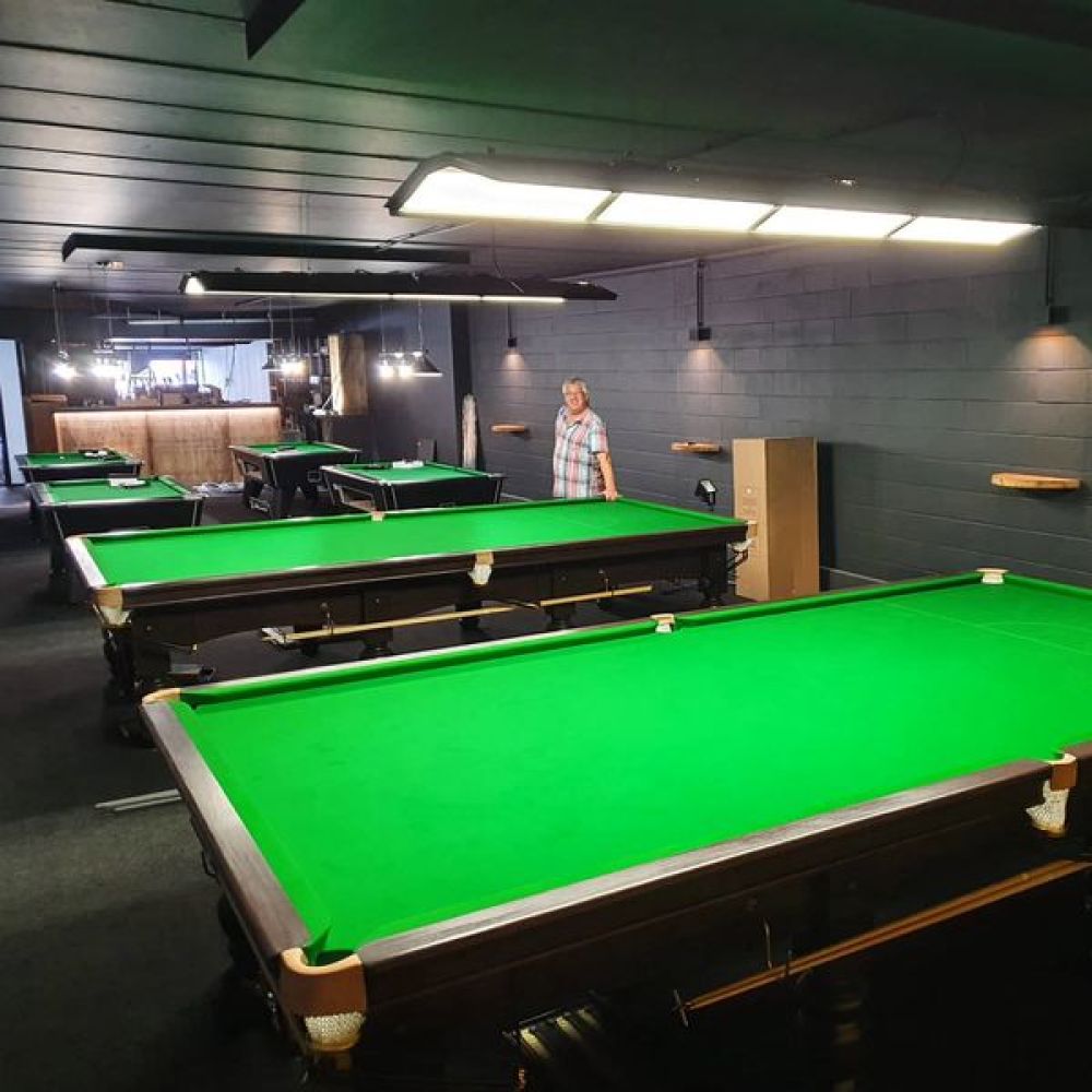 Installation de billard